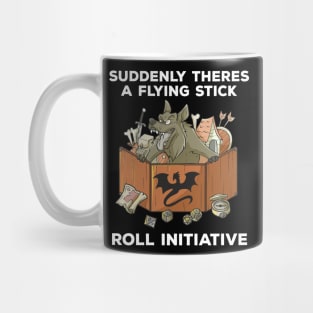 RPG Pen and Paper PnP Dog Roleplaying Dogs Meme DM Gift Idea Mug